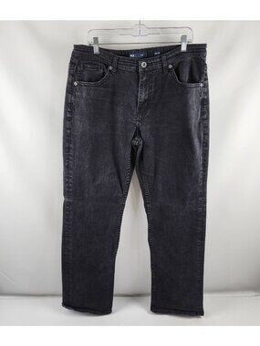 BKE Jeans Men 36x31 Black Tyler Straight Leg Denim